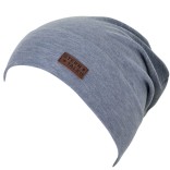 Rudeninė kepurė vaikams Vienspalvė, vienguba Pastelinė mėlyna 386 3