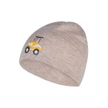 Vaiki&scaron;ka kepurė Beanie Traktorius &Scaron;velni kreminė 935 1