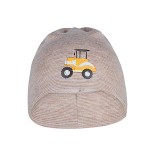 Vaiki&scaron;ka kepurė Beanie Traktorius &Scaron;velni kreminė 935 3