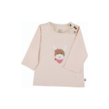 Marškinėliai ilgomis rankovėmis Emmi Girl Šviesiai rožinė 739 1