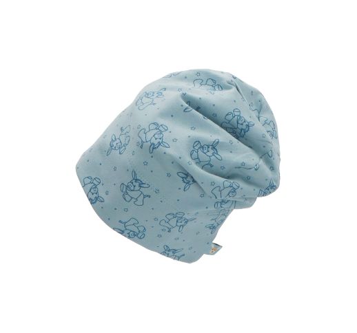 Vienguba trikotažinė vaikiška kepurė Emmi Boy Šviesiai mėlyna 318