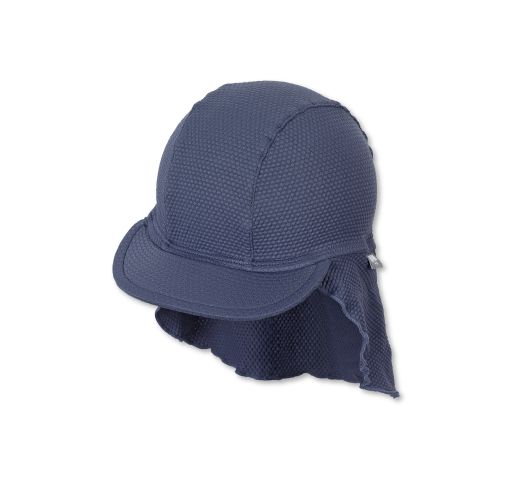 Maudymosi kepurė su kaklo apsauga Palmės Mėlyna 355