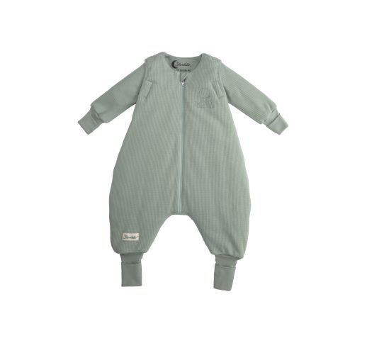 Vaiki&scaron;kas miegmai&scaron;is su kojytėm Edda 68/74cm., 2,5 TOG Žalia 270