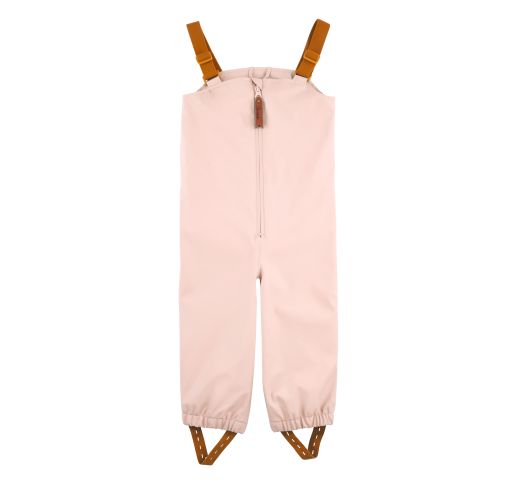 Vaiki&scaron;kos lietaus kelnės su petne&scaron;omis (be pa&scaron;iltinimo) &Scaron;velniai rausva 707