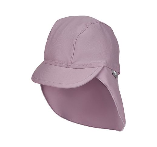 Maudymosi kepurė vaikams One colour, su snapeliu ir kaklo apsauga Slyvinė 650
