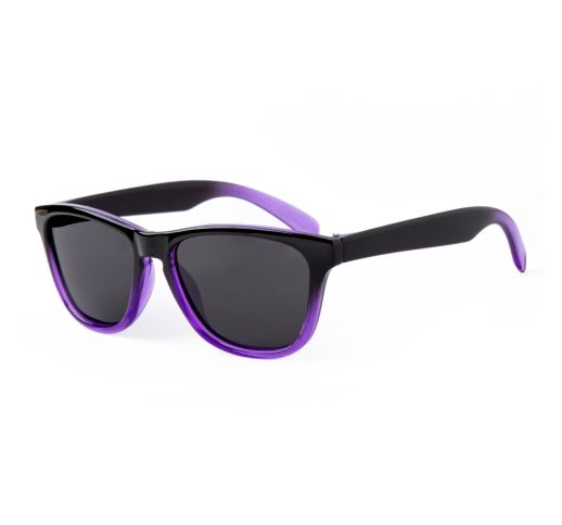 Akiniai nuo saulės poliarizuotais stiklais KIDS URBAN violetinė/juoda, nuo 6 m. Violetinė