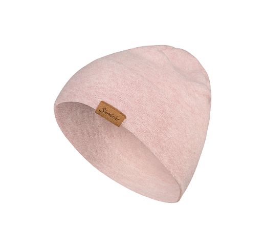 Kepurė Beanie, viskozė, melan. Rausva lelija 703