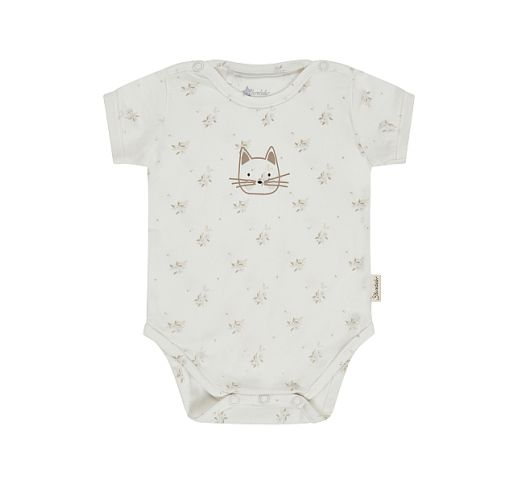Bodis trumpomis rankovėmis Lilly 50-86 cm. Balta 908