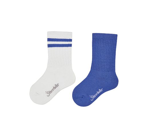 Kojinės iki kelių vaikams COOLMAX®, 2 poros (18-34 dydžiai) Baby blue 304