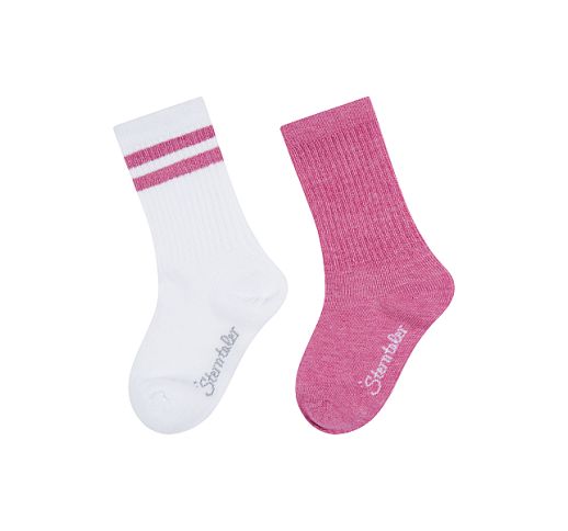 Ilgos vaiki&scaron;kos kojinės COOLMAX&reg;, 2 poros (18-34 dydžiai) Bra&scaron;kių raudona 746