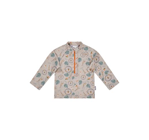 Vaiki&scaron;ki maudymosi mar&scaron;kinėliai ilgomis rankovėmis Gyvūnėlių parkas &Scaron;velni kreminė 935