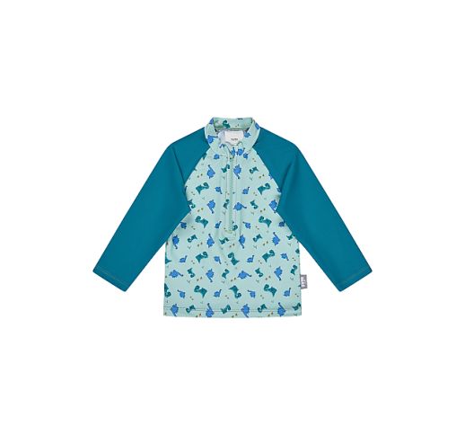 Vaiki&scaron;ki maudymosi mar&scaron;kinėliai Dino (80-116 dydžiai), ilgomis rankovėmis &Scaron;velni mėta 200