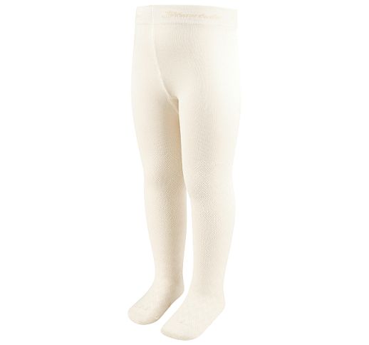 Vaiki&scaron;kos vienspalvės pėdkelnės Ažūrinės (62-128 dydžiai) Balta 908