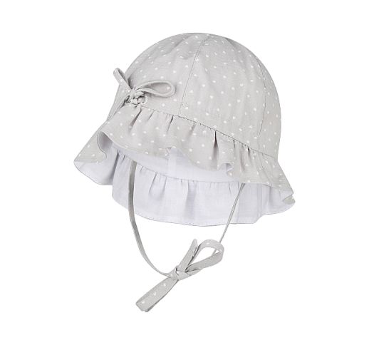 Vaiki&scaron;ka skrybėlė su rai&scaron;teliais Mažos &scaron;irdelės Pilk&scaron;va 518