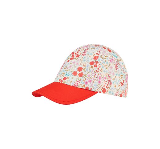 Beisbolo kepurė mergaitėms Gėlių puok&scaron;tė Prigesinta rožinė 835