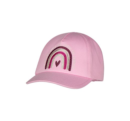 Beisbolo kepurė mergaitei Vaivoryk&scaron;tė Tamsiai rausva 737