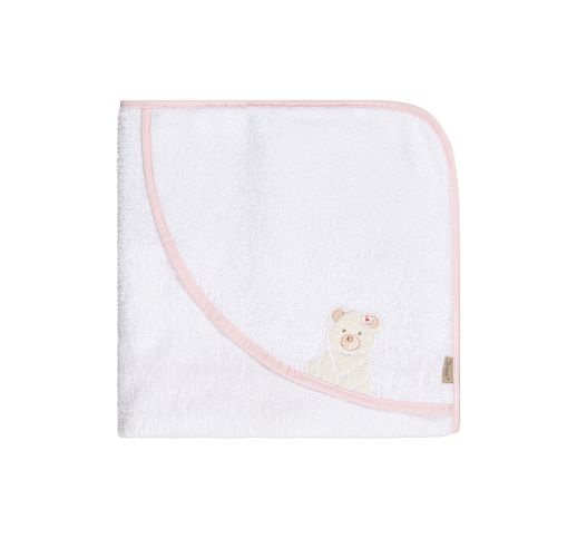 Rank&scaron;luostis su gobtuvu Me&scaron;kutė Betty 80x80 cm Skaisti balta 500