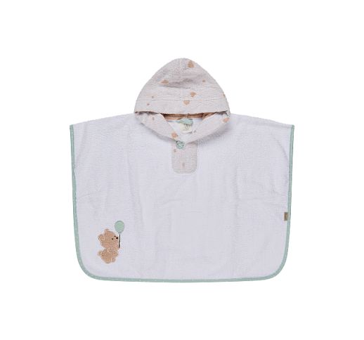 Vaiki&scaron;kas pončas Bo, 70x50 cm Skaisti balta 500