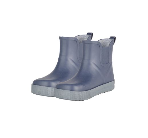 Trumpi vaiki&scaron;ki guminiai botai Spalvingi žingsniai Tamsiai mėlyna 300