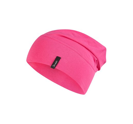 Vaiki&scaron;ka trikotažinė Beanie kepurė Ry&scaron;ki rožinė 745
