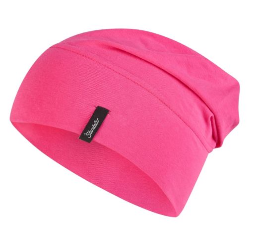 Vaiki&scaron;ka trikotažinė Beanie kepurė Ry&scaron;ki rožinė 745