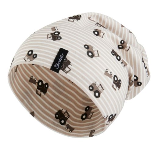 Vaiki&scaron;ka beanie kepurė &bdquo;Traktoriukas &Scaron;iaudų 913