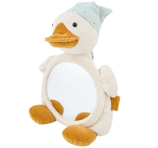 Vaiki&scaron;kas veidrodėlis-žaisliukas Edda, 40 cm Perlo balta 903