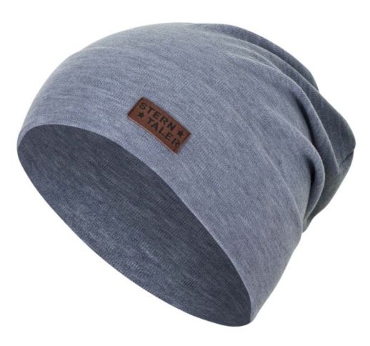Rudeninė kepurė vaikams Vienspalvė, vienguba Pastelinė mėlyna 386