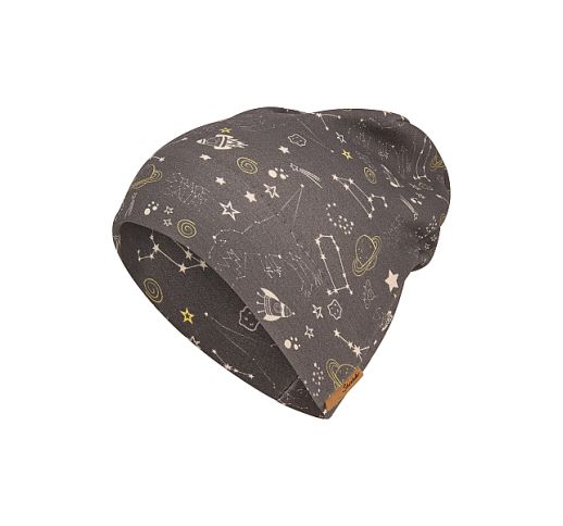 Vaiki&scaron;ka kepurė beanie Grįžulo ratai Granito pilka 577
