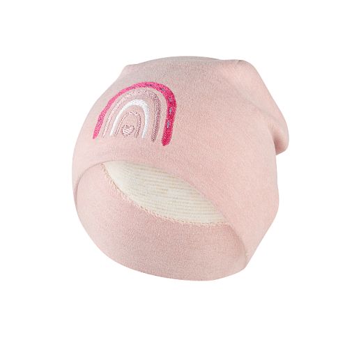 Beanie kepurė vaikams Rožinė vaivoryk&scaron;tė &Scaron;velniai rausva 707
