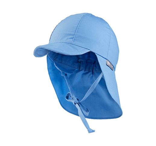 Vaiki&scaron;ka kepurė su kaklo apsauga ONE colour Žydra 399