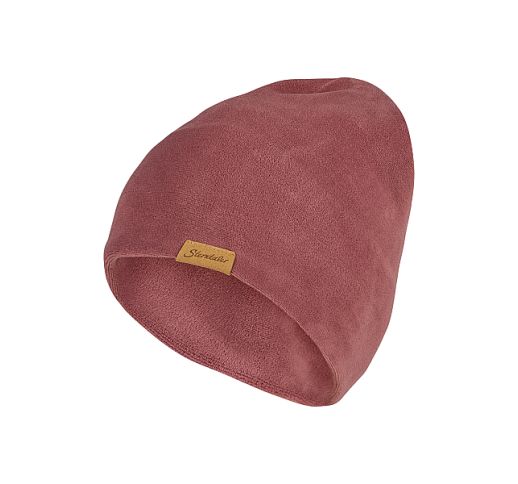 Viengubo fliso vaiki&scaron;ka beanie kepurė Bly&scaron;ki bordo 799