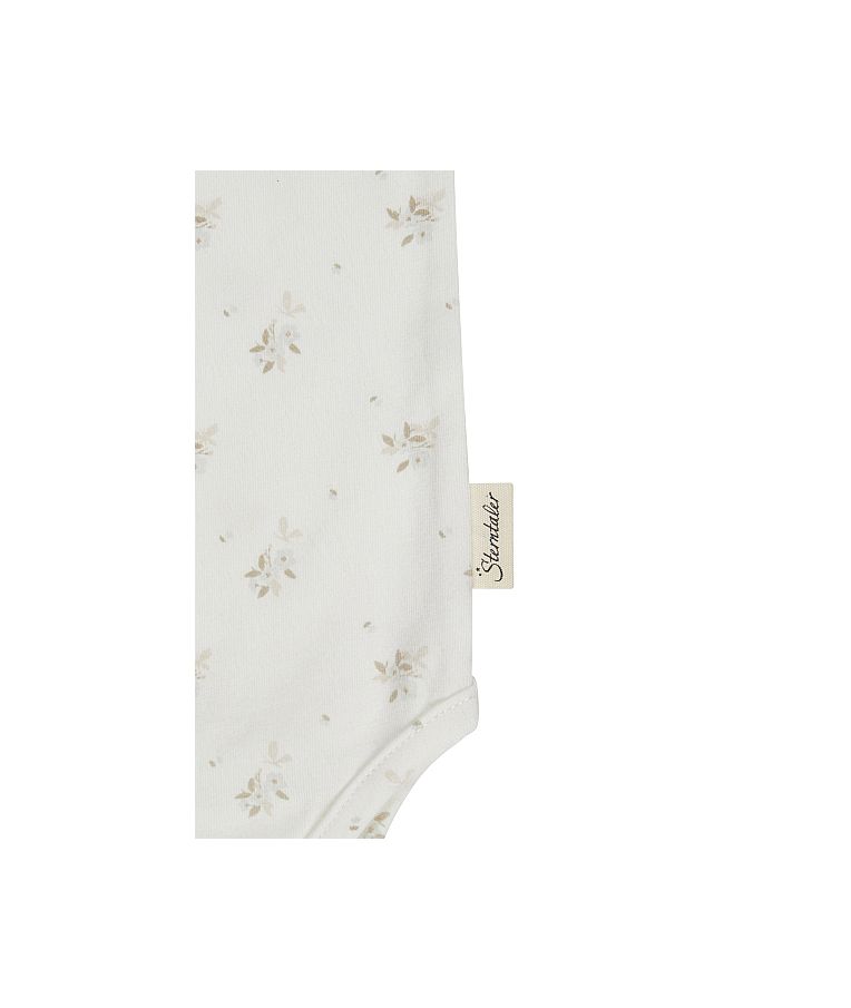 Bodis trumpomis rankovėmis Lilly 50-86 cm. Balta 908 6