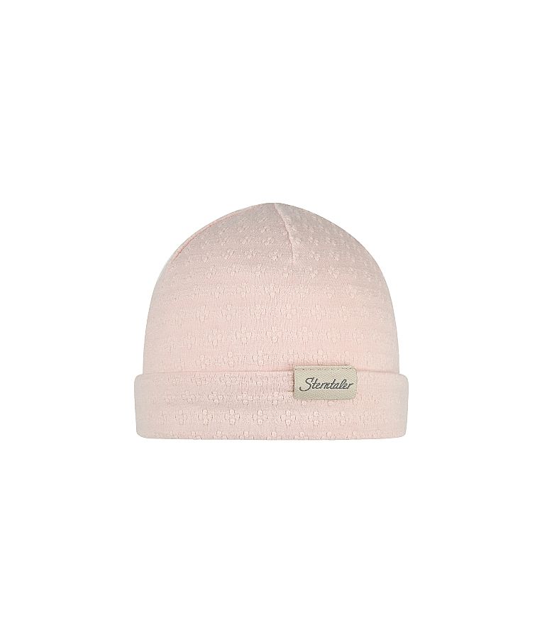 Vaiki&scaron;ka kepurė beanie Tekstūriniai ta&scaron;kučiai &Scaron;velniai rausva 707 2