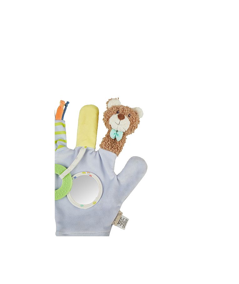 Žaidimų pir&scaron;tinė su kramtuku Me&scaron;kutis Bo &Scaron;velni melsva 398 4