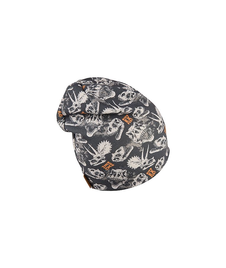 Vaiki&scaron;ka beanie kepurė Dino Expert Granito pilka 577 3