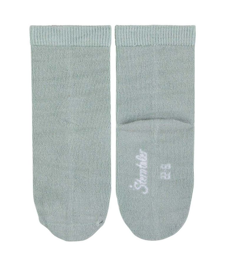 Plonos bambuko pluo&scaron;to kojinės vaikams, 3 poros (18-34 dydžiai) &Scaron;viesiai mėlyna 318 2