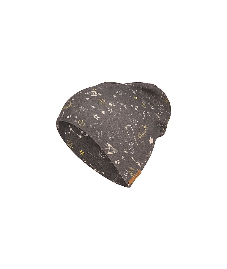 Vaiki&scaron;ka kepurė beanie Grįžulo ratai Granito pilka 577 1