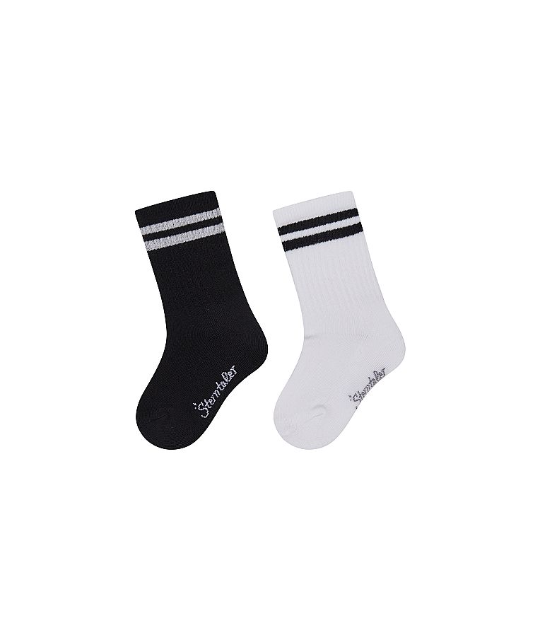 Ilgos vaiki&scaron;kos kojinės COOLMAX&reg;, 2 poros (18-34 dydžiai) Juoda 590 1