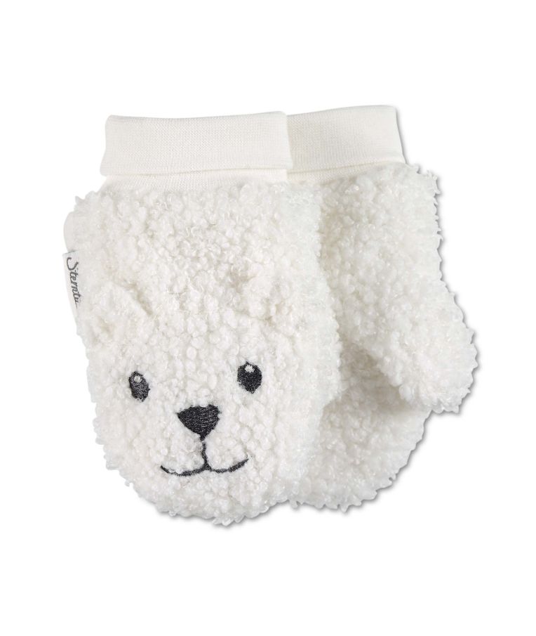Pirštinės kūdikiams ir vaikams Meškiukas Teddy Balta 908 1