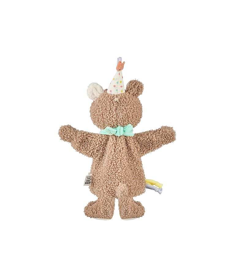 Teatro lėlė vaiko rankytei Me&scaron;kutis Bo Ry&scaron;kiai ruda 998 2