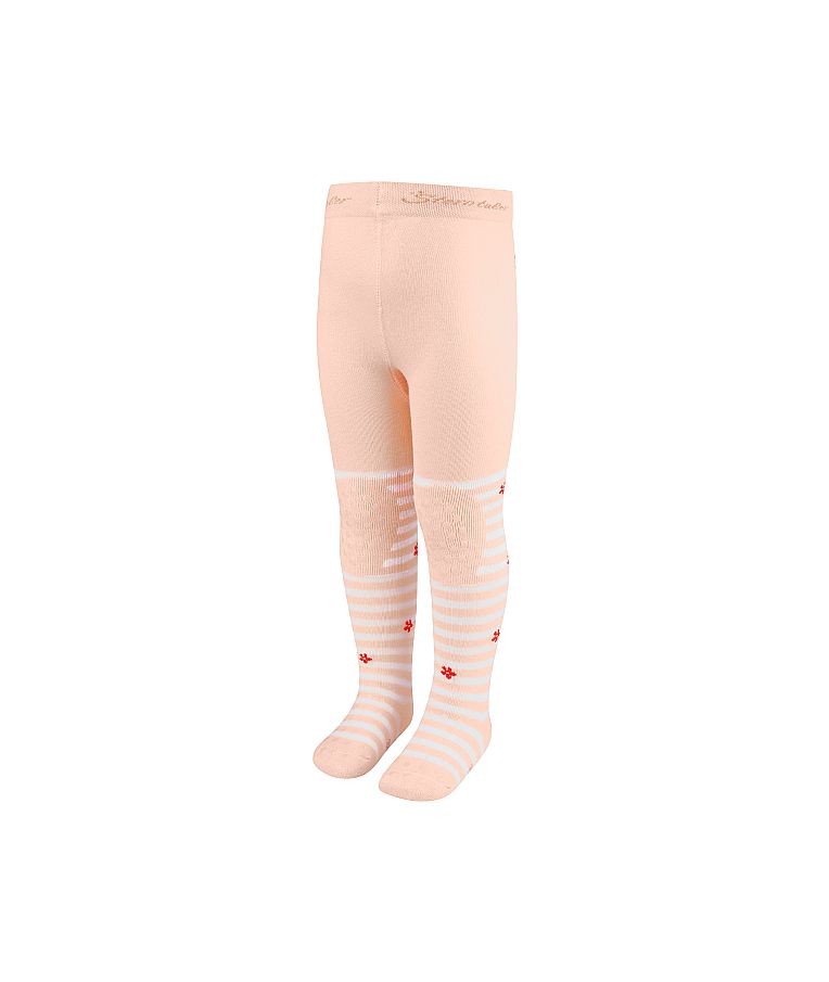 Medvilninės ropojimo pėdkelnės Vėžliukas (74-92 dydžiai) Baby pink 731 1