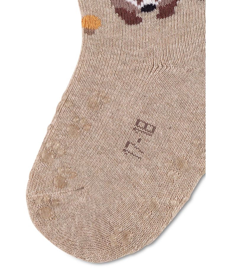 Frotinės ropojimo kojinės vaikams Barsukas, 2 poros (18-22 dydžiai) Pastelinė mėlyna 386 5