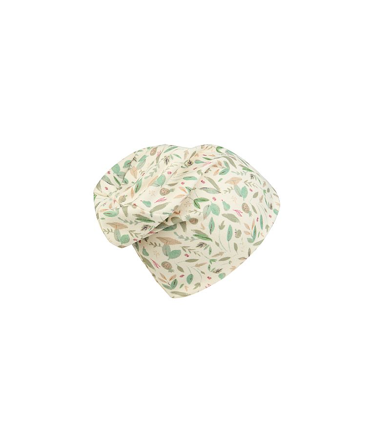 Vaikiška beanie kepurė Lapeliai Balta 908 2