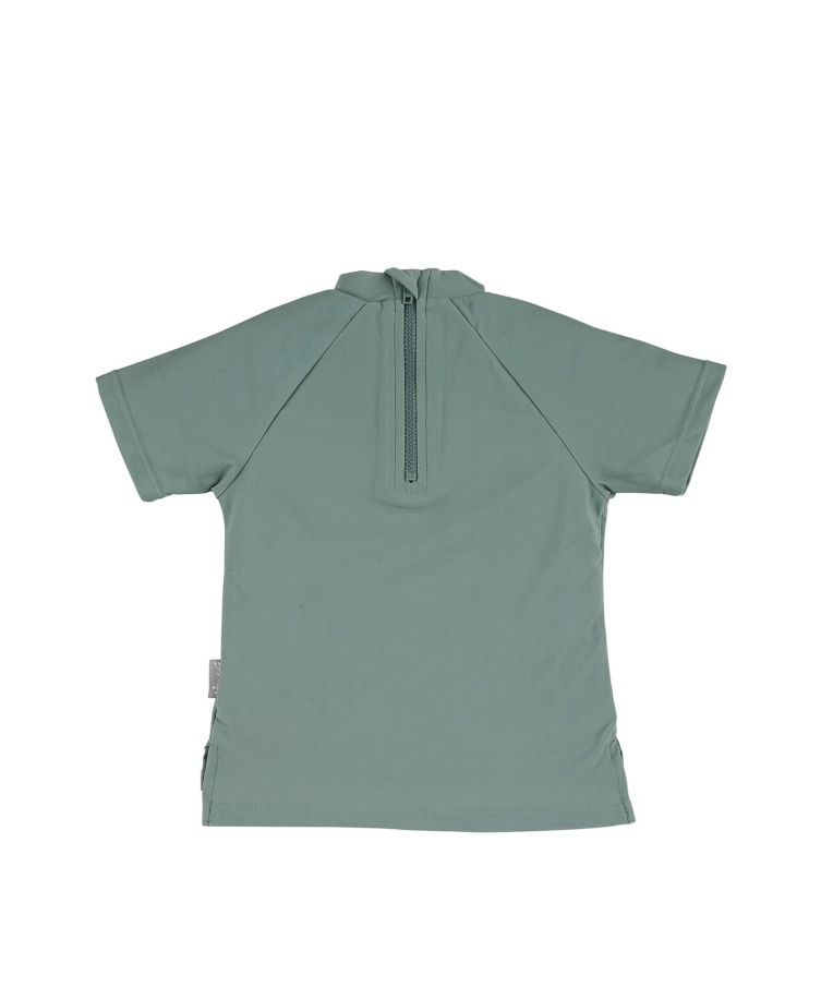 Maudymosi marškinėliai trumpomis rankovėmis Ryklys ( 80-116 dydžiai) Samanų žalia 275 2