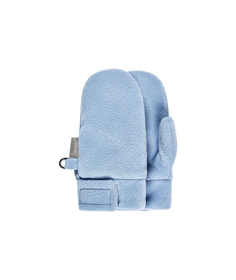 Kum&scaron;tinės pir&scaron;tinės vaikams, dvigubo mikrofliso Žydra 399 1