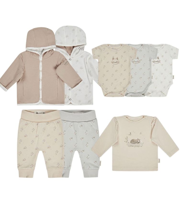 Smėlinukas trumpomis rankovėmis Lilly 50-86 cm. Balta 908 3