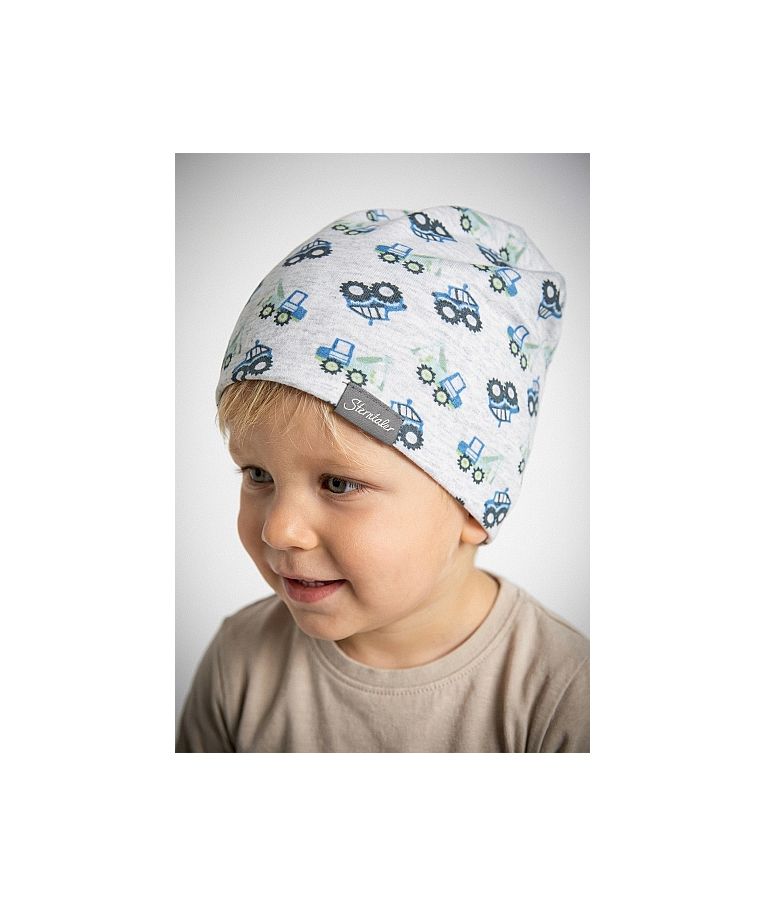 Vaiki&scaron;ka beanie kepurė Traktorius Pilk&scaron;va 518 6