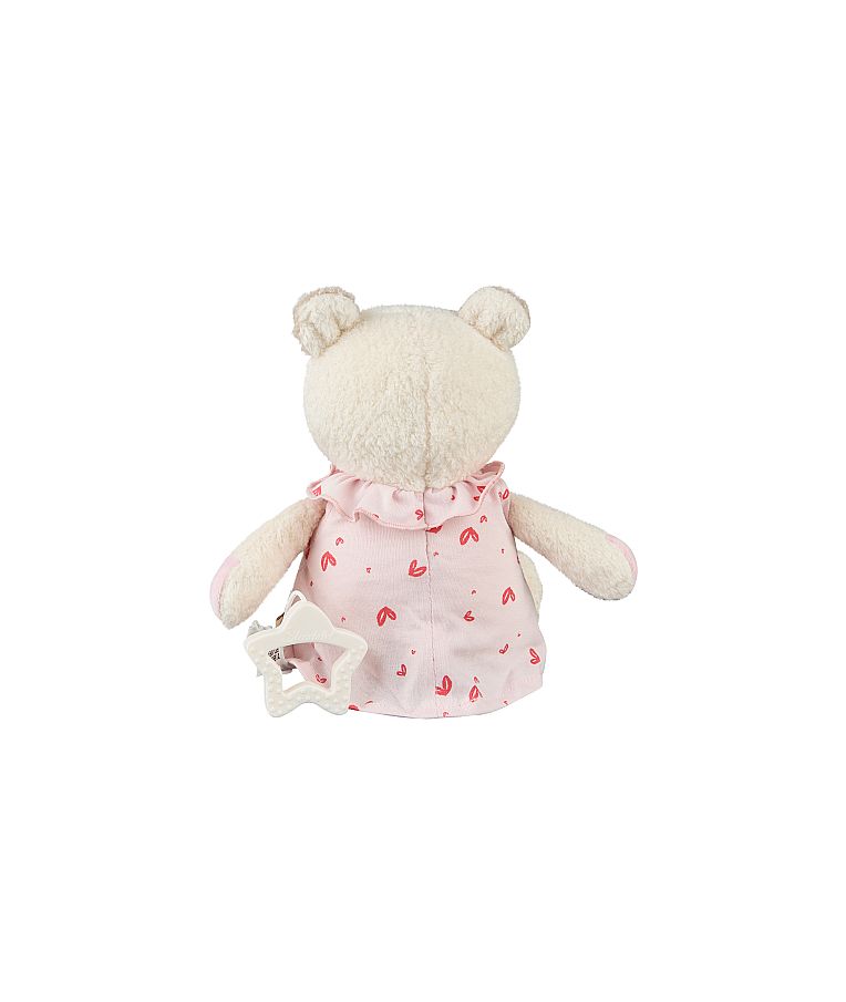 Mink&scaron;tas muzikinis žaislas Me&scaron;kutė Betty, 24 cm Perlo balta 903 2