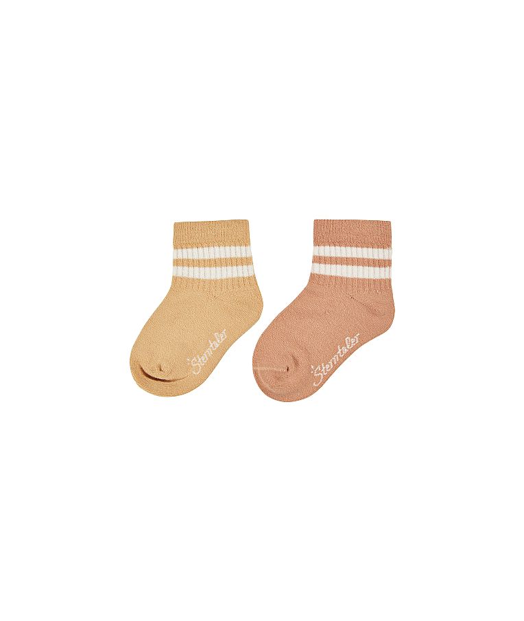 Vaikiškos kojinaitės COOLMAX®, 2 poros (18-34 dydžiai) Oranžinė 986 1